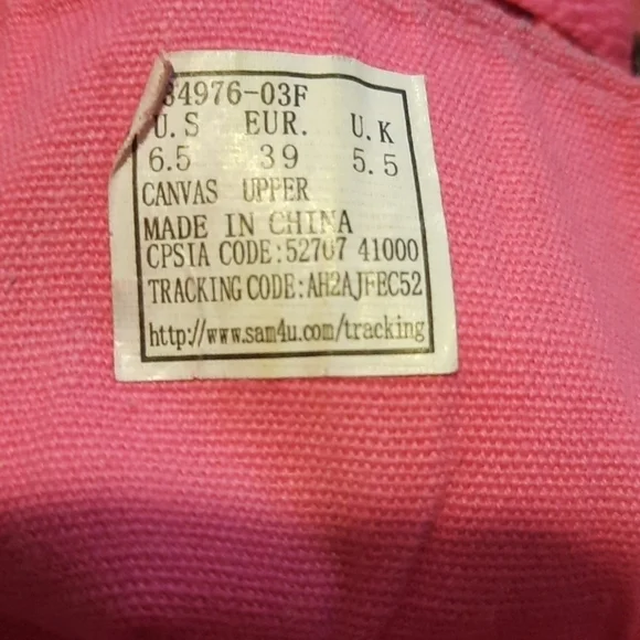 Levis Pink Hightop Sneakers 👟 - Picture 5 of 6